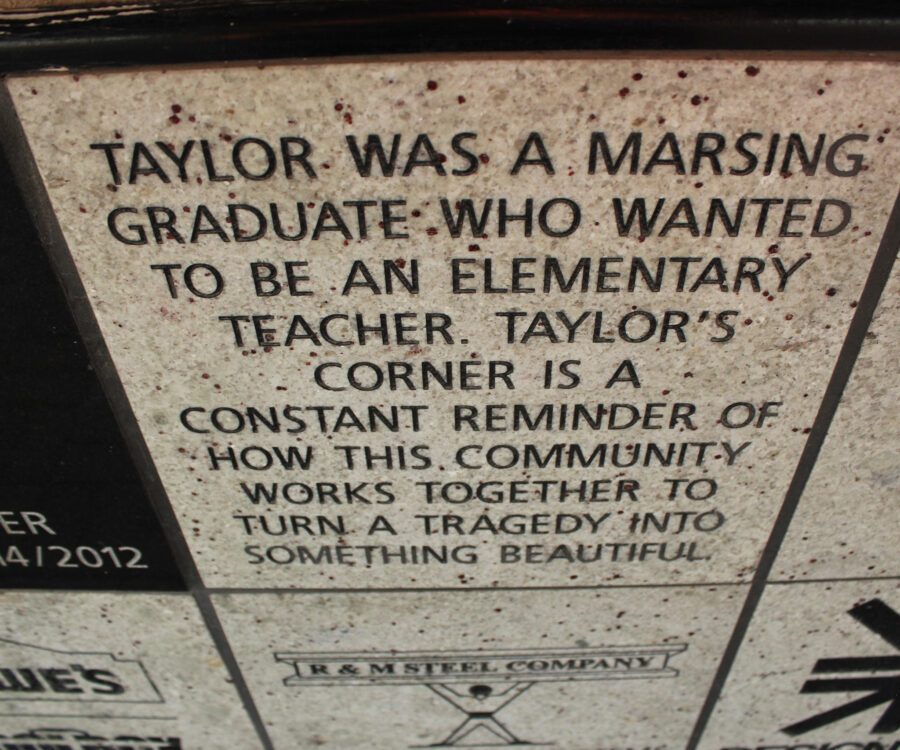 Taylor’s Corner Info Tile
